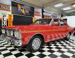 1971 XY GS Fairmont 351 K Code - Golde Sunroof