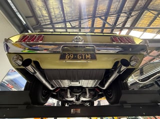 1969 Ford Mustang Mach 1 351 4V Windsor 4sp Man - Lime Gold