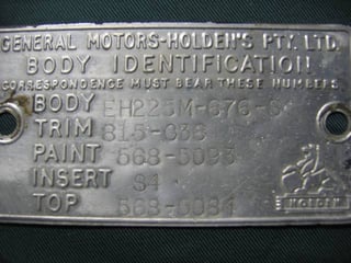 1963 EH Holden S4