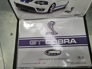 2008 FPV BFII Falcon GT Cobra No.342