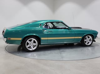 1969 Ford Mustang Mach 1 351ci Windsor - Silver Jade Metallic
