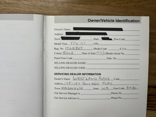 2007 FPV BF MK II GT Build No 222 - Neo Blue