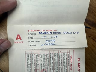 1976 Holden LX Torana SS 4.2L Auto - Tuxedo Black