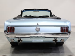 1966 Ford Mustang Convertible GT - 289 4V - Silver Blue