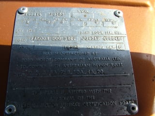 1971 XY Falcon 351 V8