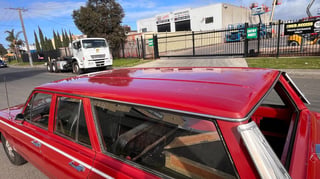 1969 Chrysler Valiant VF Pacer Wagon - Little Hood Riding Red