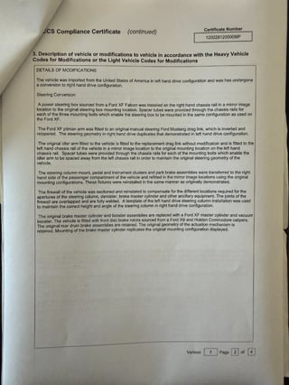 1966 Ford Mustang Convertible RHD - 302ci Windsor 4sp Manual 