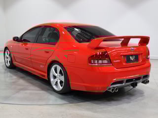 2007 FPV BF MKII GT BOSS 302 Build No 623 - Vixen Red 