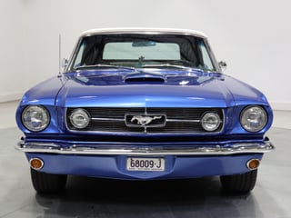 1965 Ford Mustang Convertible 302ci - Estoril Blue Metallic 
