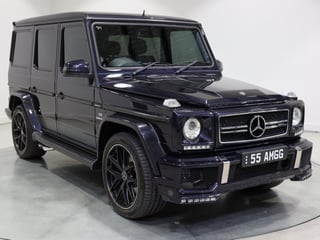 2012 Mercedes Benz G55 AMG - Tanzanite Blue Metallic