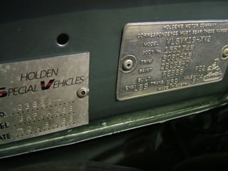 VL HSV Walkinshaw #38