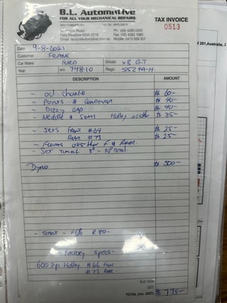 1974 Ford Falcon XB GT Sedan - Burnt Orange