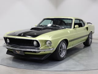 1969 Ford Mustang Mach 1 351 4V Windsor 4sp Man - Lime Gold