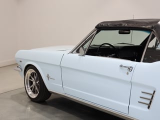 1966 Ford Mustang Convertible 289 2V - Arcadian Blue