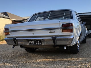 1971 XY Ford Fairmont - Ultra White