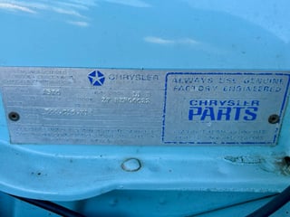 1979 Chrysler CM Valiant 5.2L V8 - Ex. Sth Australian Poice Car