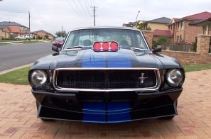 1967 Monster Mustang Drag Car