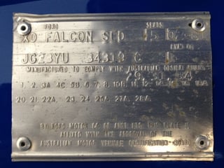 Tru Blu #17 Dick Johnson XD Falcon Race Replica