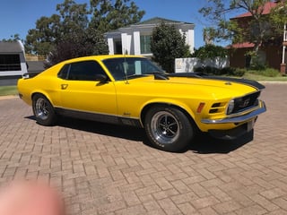 1970 Mustang Mach 1 - 351 V8 4 speed Manual