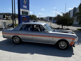 1969 XW GT Falcon Tribute - Silver Fox