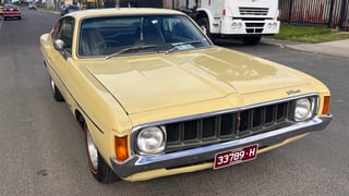 1973 Chrysler VJ Valiant Charger 770 E55 340ci V8 - Sandstone
