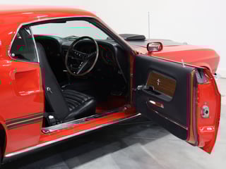 1969 Ford Mustang Mach 1 - Candy Apple Red 