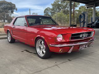 1965 Ford Mustang Hardtop - Rangoon Red