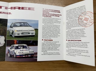 1987 HDT VL Brock Commodore Group 3 Signature Series - Build No 4175