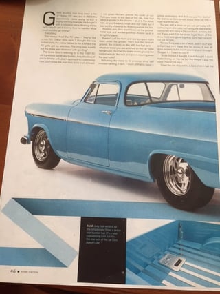 Ex Summernats FC Holden Ute 396BB