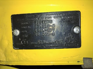 1981 WB Holden Panelvan 308 V8