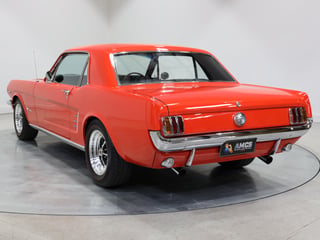 1966 Ford Mustang Coupe 289ci RHD - Signal Flare Red