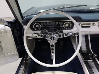 1965 Ford Mustang Convertible 289ci 4sp Man - Caspian Blue