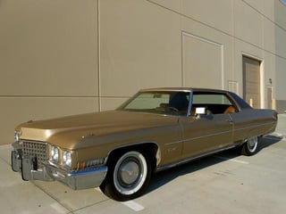 1971 Cadillac Coupe De Ville