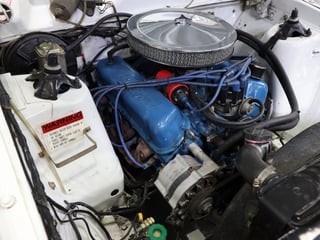 1971 Ford XY Fairmont 302 V8 - Ultra White