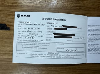 2022 RAM 2500 Heavy Duty Laramie - 27,200 km