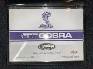 2007 FPV BFII Falcon GT Cobra - Build No.111 / 400 - 6,003 km