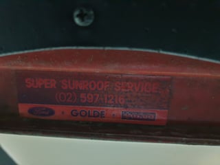 1971 XY Falcon GTHO Phase 3 Replica - GOLDE SUNROOF