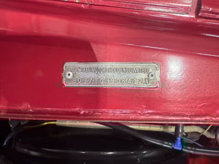 1976 Holden HX Monaro LE - Crimson Red