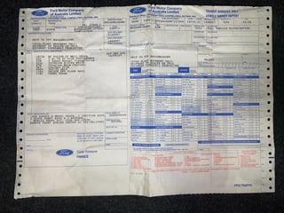 2007 FPV BF MKII Cobra Build No 032 - 24,491 km 