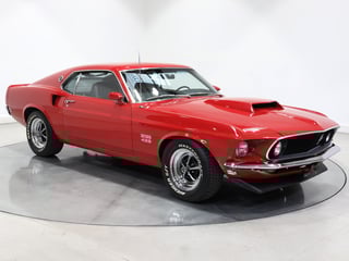 1969 Ford Mustang BOSS 429 - Candy Apple Red