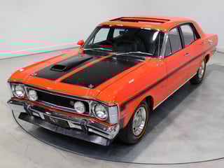 1969 Ford Falcon XW GTHO Sunroof Replica - Brambles Red