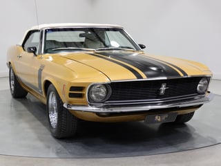1970 Ford Mustang Convertible 302ci - Bright Gold 