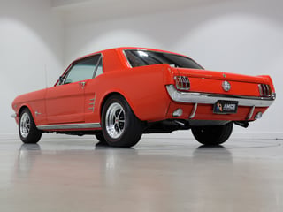 1966 Ford Mustang Coupe 289ci RHD - Signal Flare Red