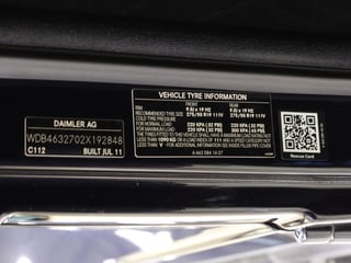 2012 Mercedes Benz G55 AMG - Tanzanite Blue Metallic