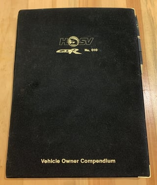 1996 HSV VS GTS-R #10 - Owner's Promo Pack