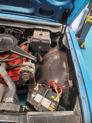 1969 HK GTS Monaro - Bright Blue Metallic 