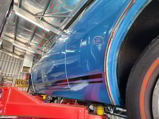 1969 HK GTS Monaro - Bright Blue Metallic 