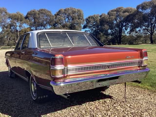 1971 ZD Fairlane 302 V8 - Bronze Wine