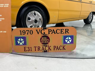 1970 Chrysler Valiant VG Pacer E31 Big Tank