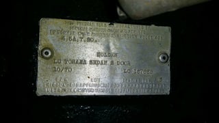 1970 LC GTR XU1 Torana